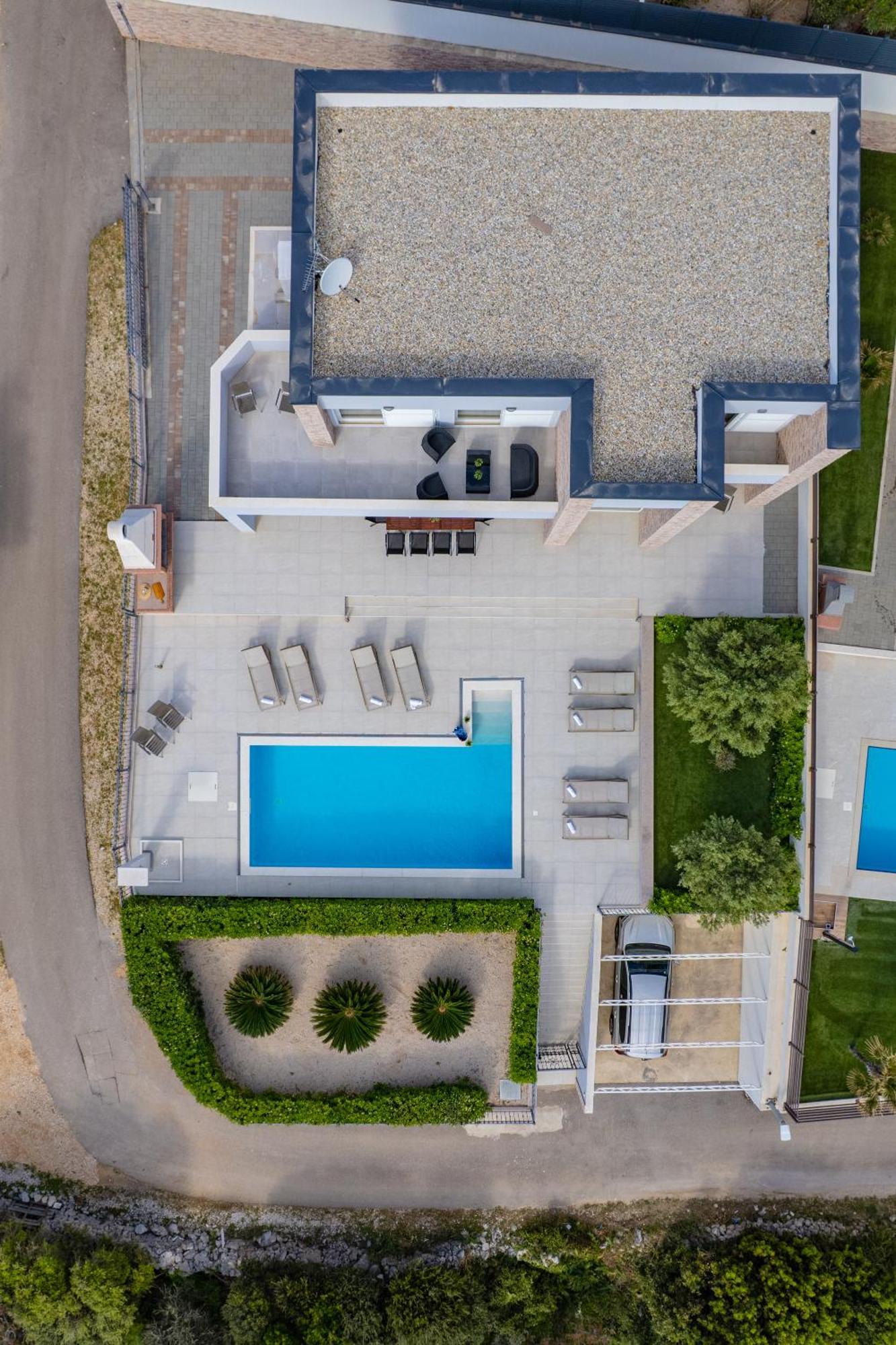 Villas Royal I With Private Pool Novalja Exterior photo